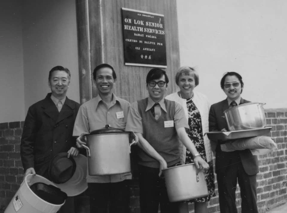 On Lok founders in the 70s