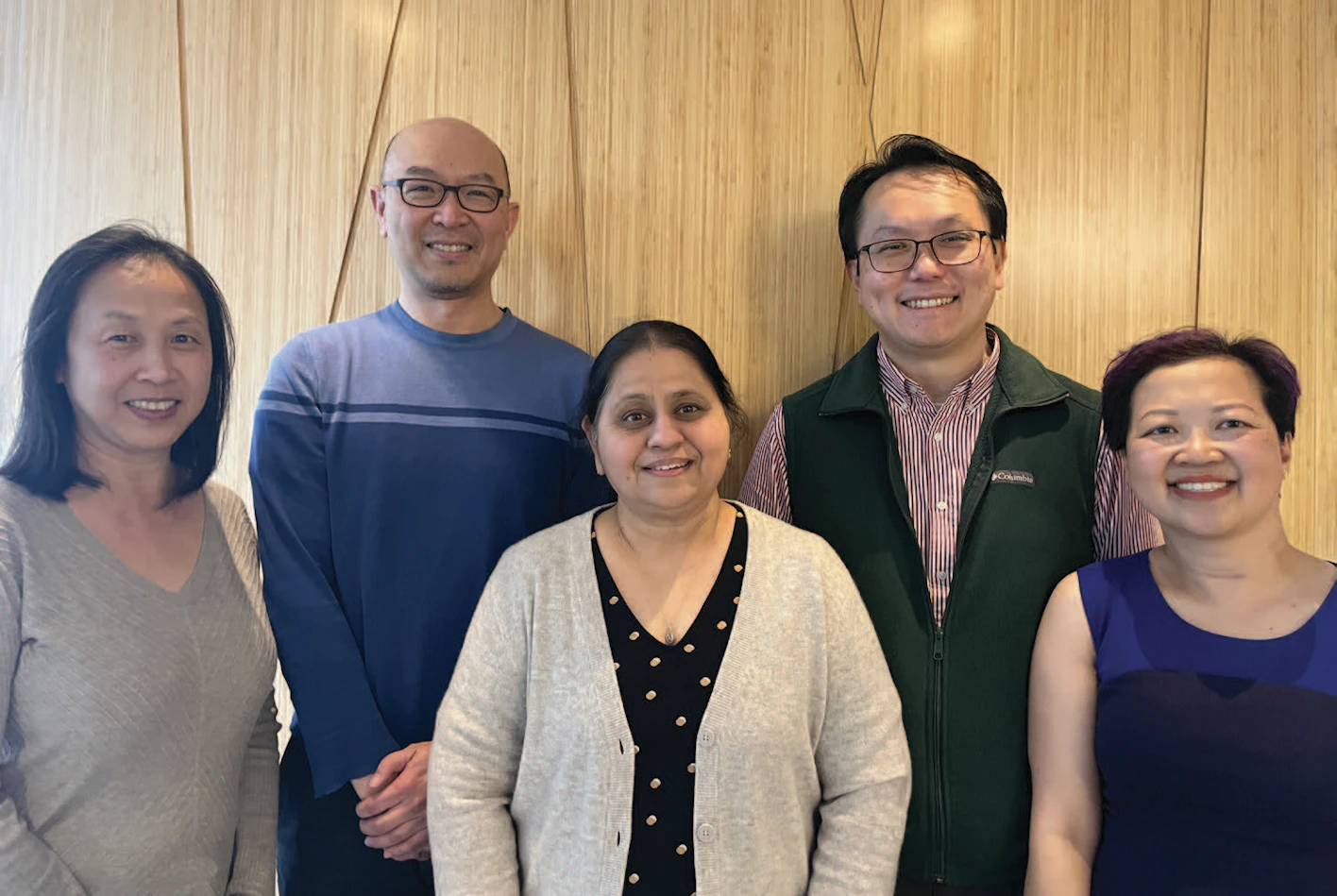 Image of members of On Lok medical leadership team celebrating national doctor's day on March 30th. 